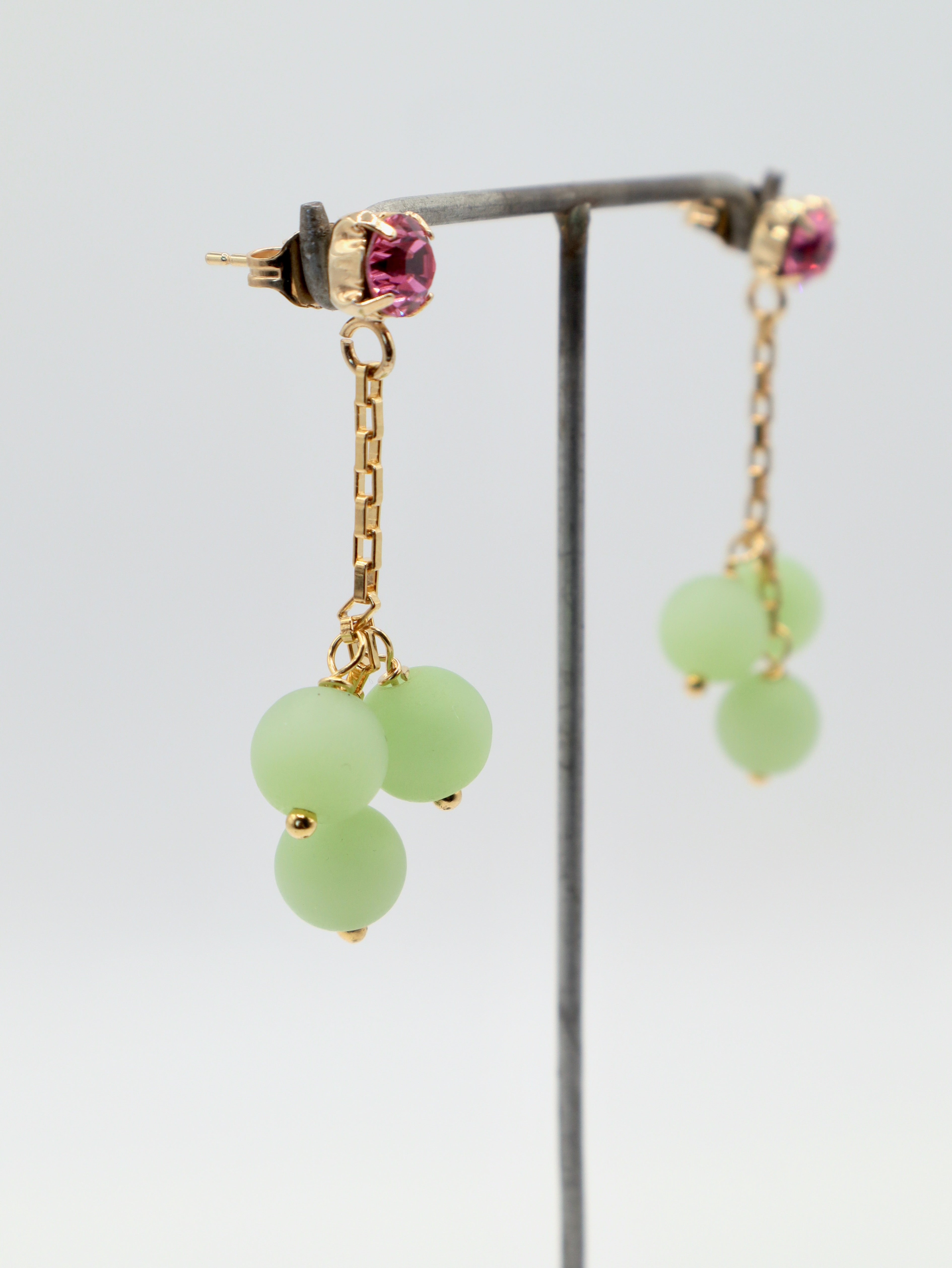 oriane earrings seafoam