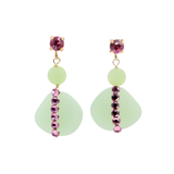 olivia earrings seafoam