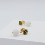 odile earrings chalk