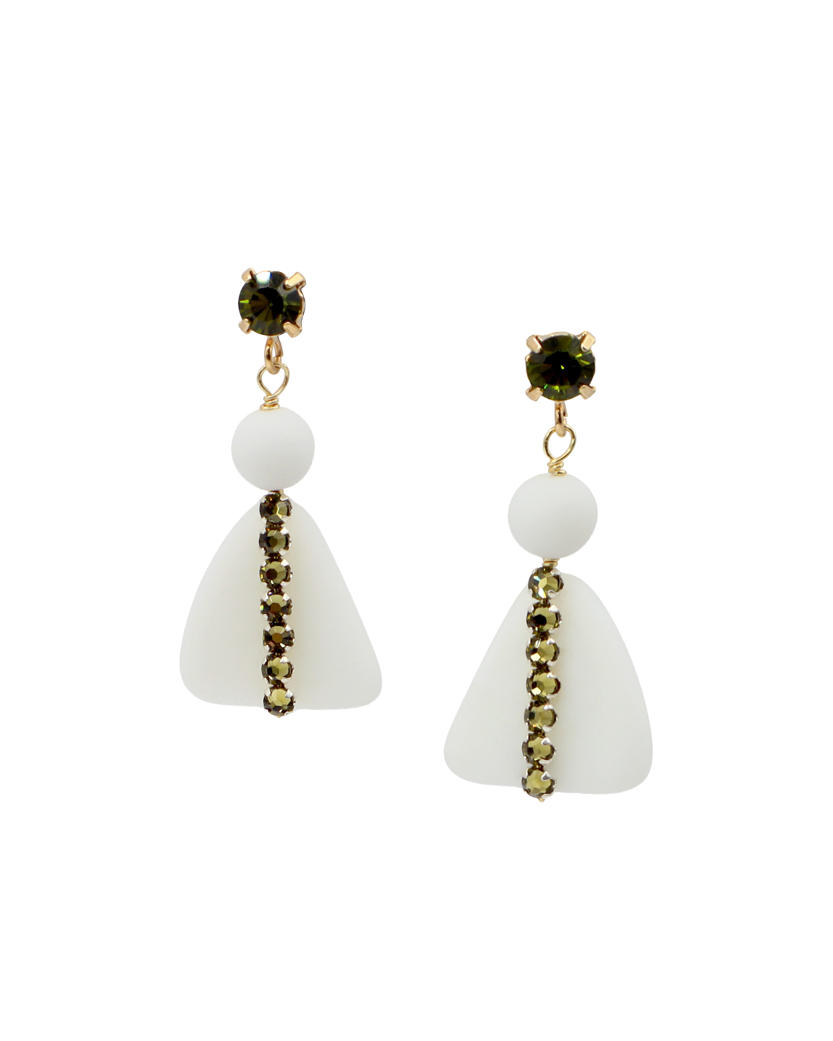 olivia earrings chalk