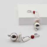 moira earrings silver