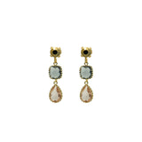 josie earrings peach