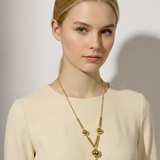 lexi necklace blush pink