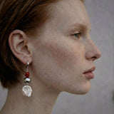 mika earrings silver