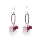 millie earrings silver