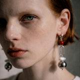 moira earrings silver