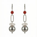 moira earrings silver
