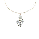 rhinestone pearl necklaces