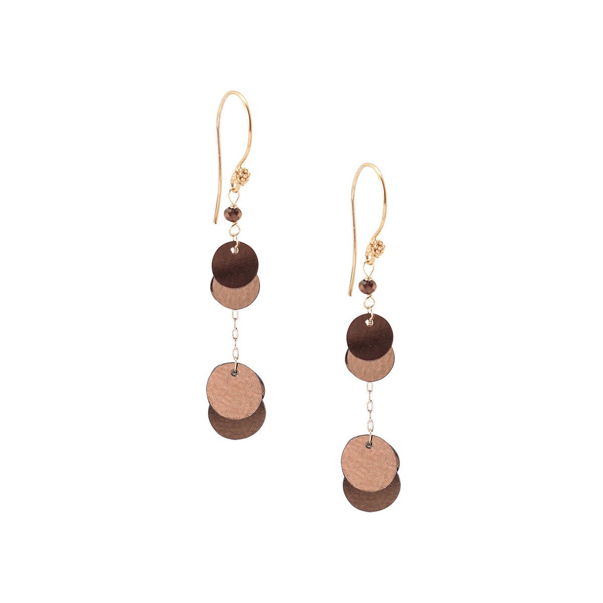 safa earrings bronze