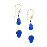 safa earrings cobalt