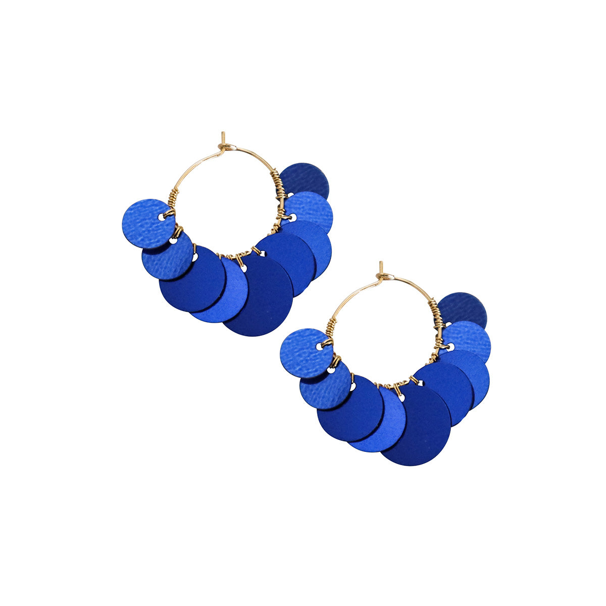sasha earrings cobalt