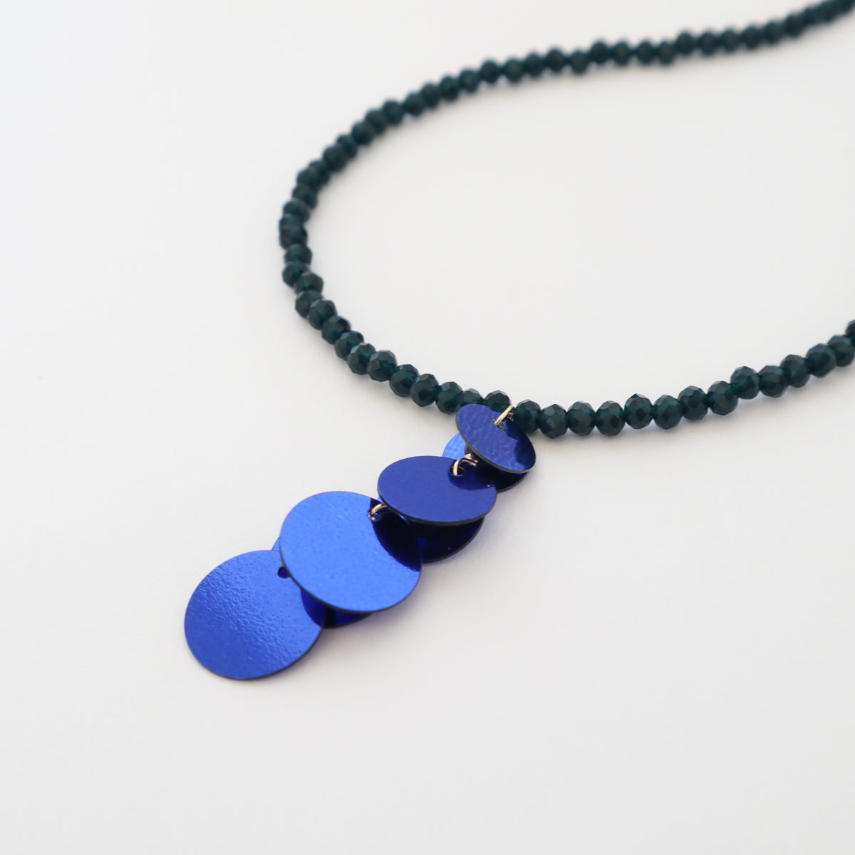 selene necklace cobalt