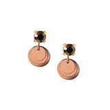 sia earrings bronze
