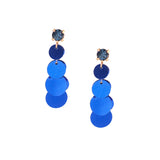 sofie earrings cobalt