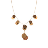 sylvie necklace bronze