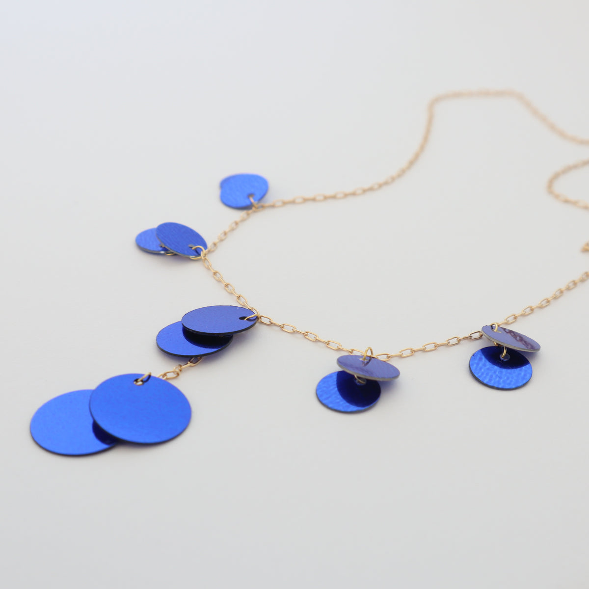 sylvie necklace cobalt