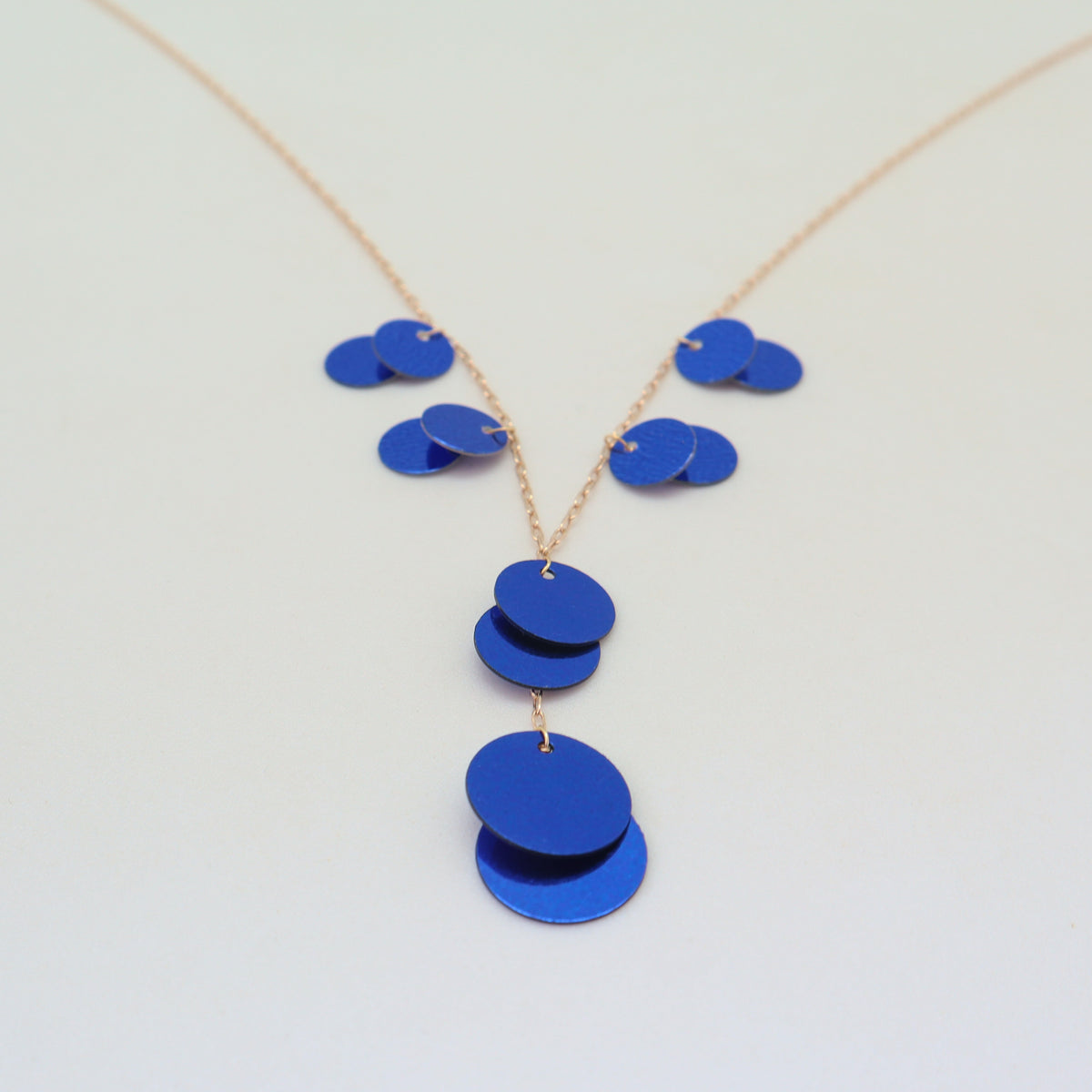 sylvie necklace cobalt