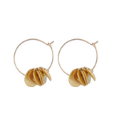 gold mini hoops