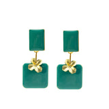 gisele earrings teal