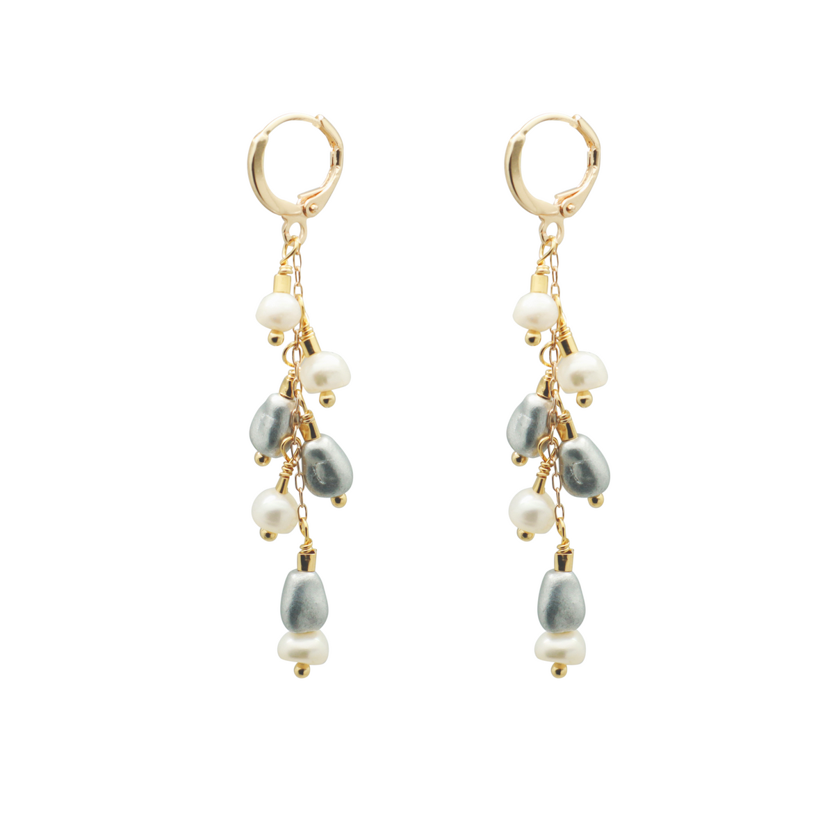 daniela earrings silver
