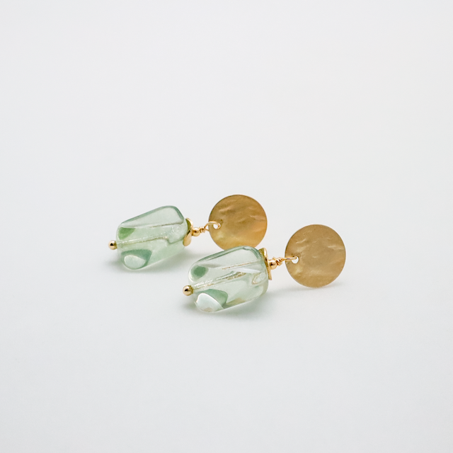 cleo earrings mint