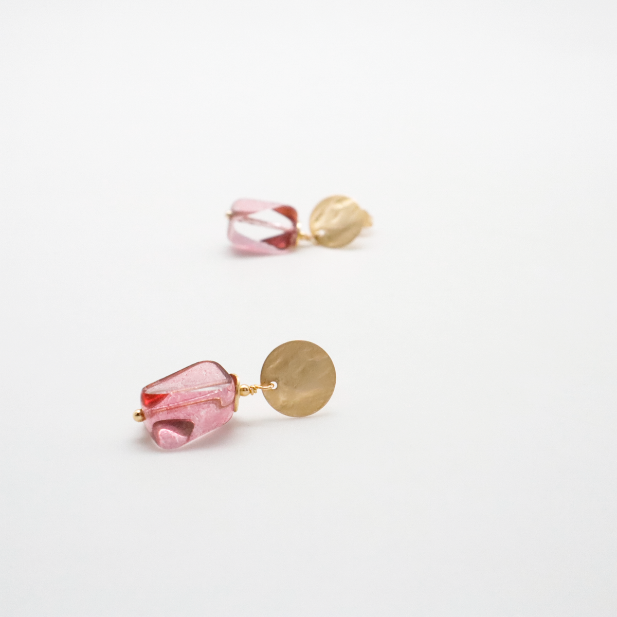 cleo earrings rose