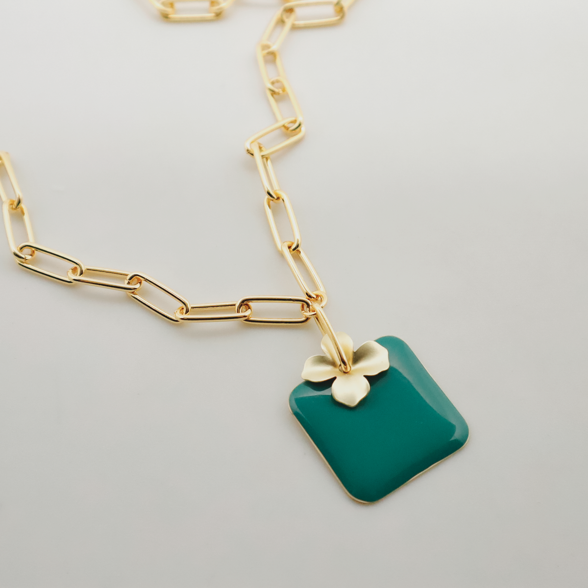 gisele necklace teal