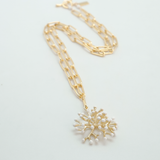 gaia necklace white
