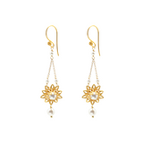 eden earrings pearl