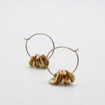 gold filled mini hoop earrings, vivien walsh