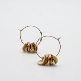gold filled mini hoop earrings, vivien walsh