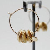 gold filled mini hoop earrings, vivien walsh