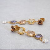 jodi earrings tanzanite