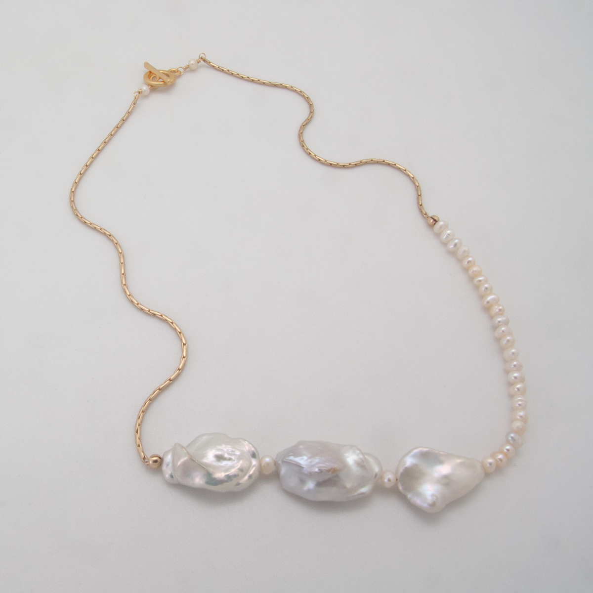 freestyle baroque pearl necklace