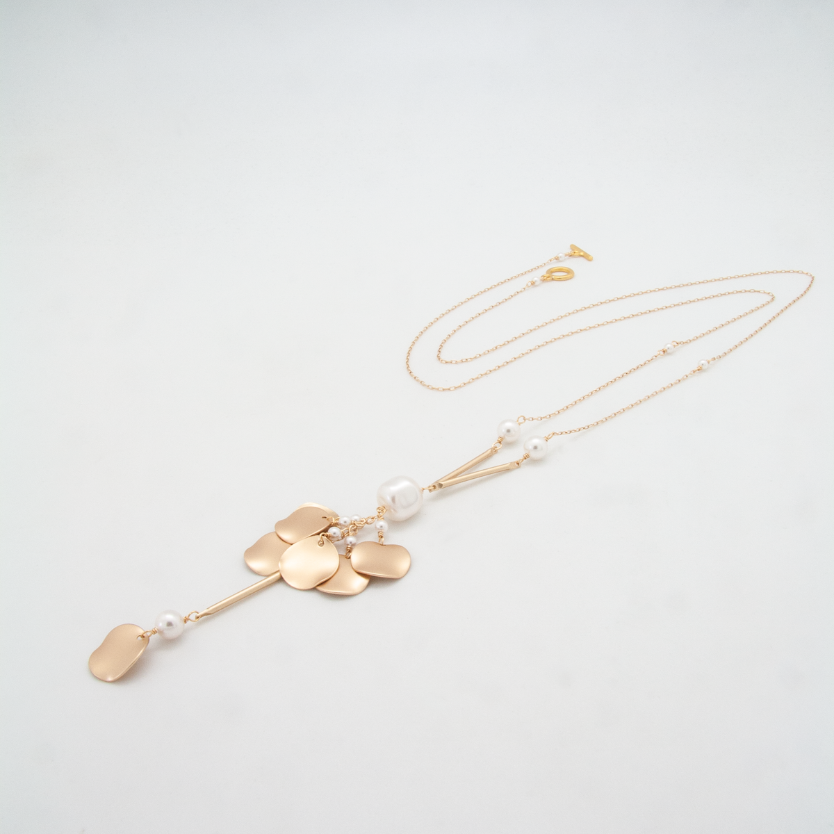 ripple cluster pendant white